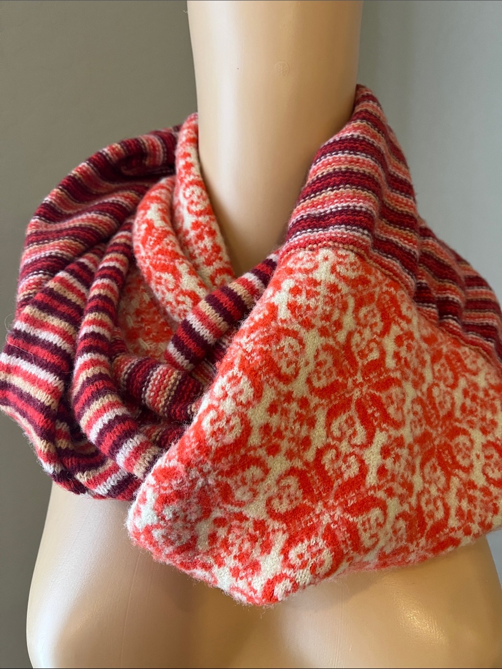 Free People Multi-Stripe Infinity Scarf
